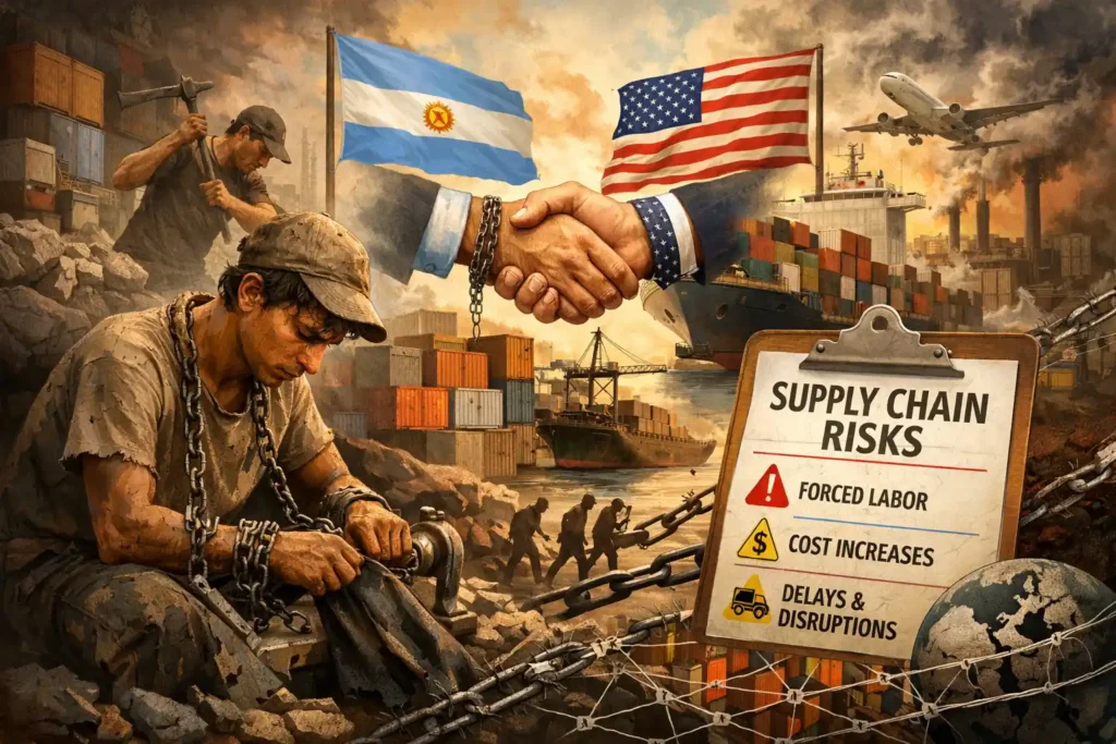 Trabajo forzoso y exportaciones a Estados Unidos: requisitos de trazabilidad en comercio exterior