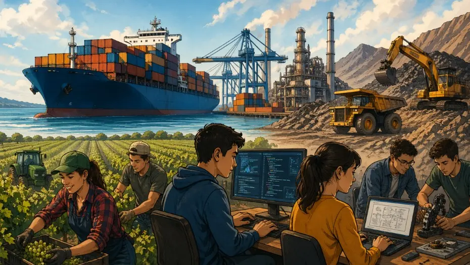 Comercio exterior de Argentina 2026: superávit en balanza comercial y crecimiento de servicios basados en el conocimiento