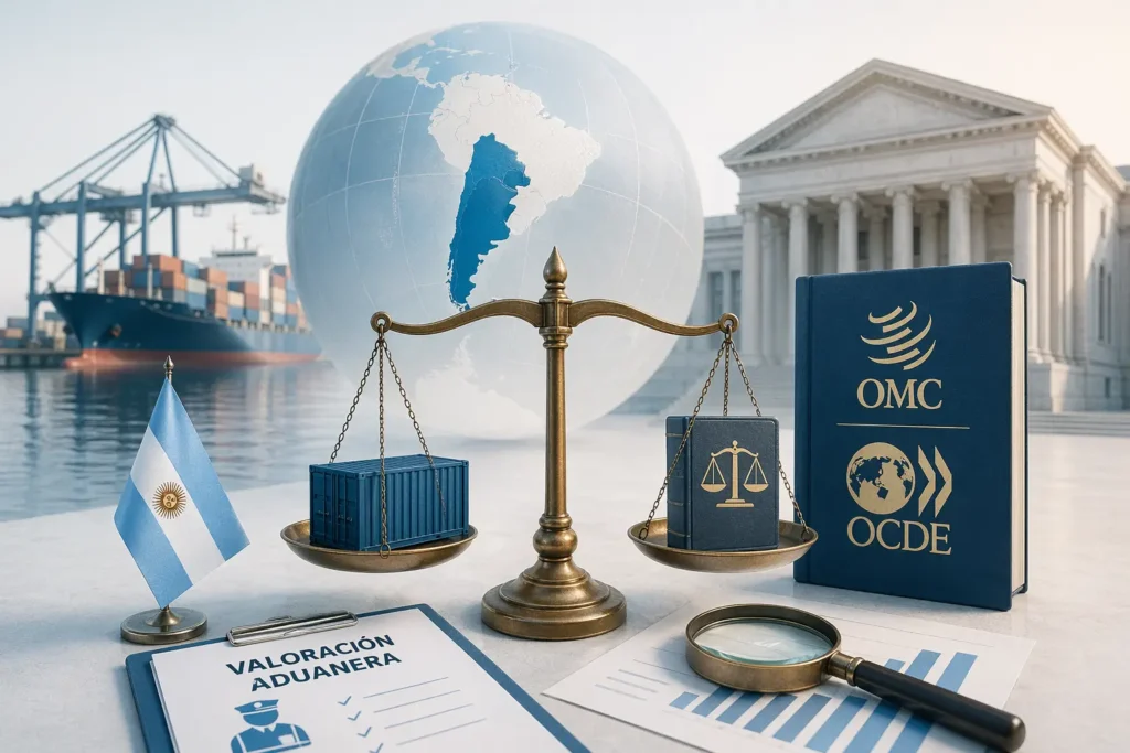 Valoración aduanera en Argentina análisis de normas OMC y OCDE en comercio internacional